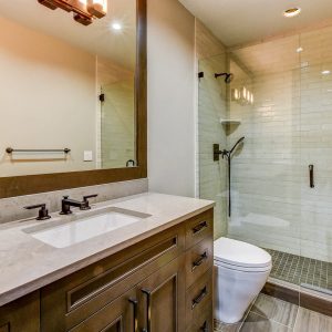 custom residental millwork and cabinets - bathroom