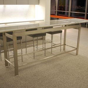 metal fabricated office table